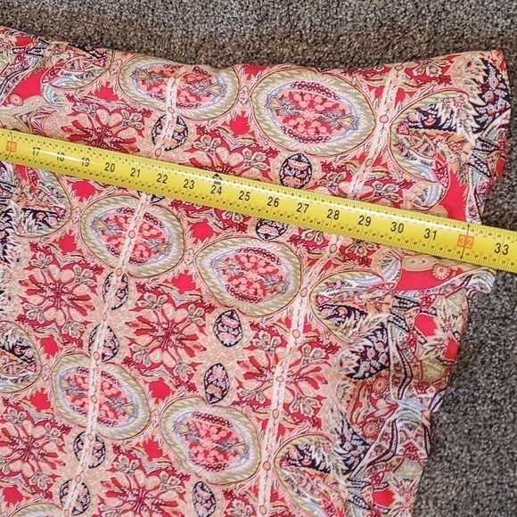 Lulus  Major Red Print Swing mini Dress sz M - Picture 9 of 12